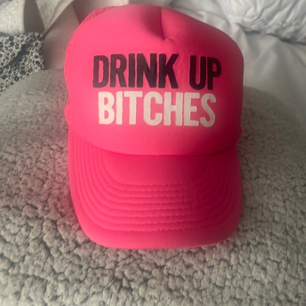 Pink baseball cap!!!